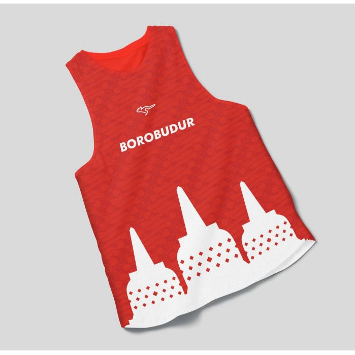 THRESHOLD SINGLET BOROBUDUR MARATHON
