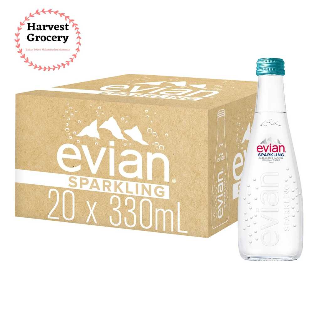 

EVIAN SPARKLING WATER 330ML X 20BTL