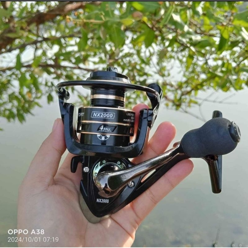 Reel Pancing Gold Sharking NX series ukuran 2000 / 3000 / 4000 / 5000 / 6000 / 7000 bahan full metal