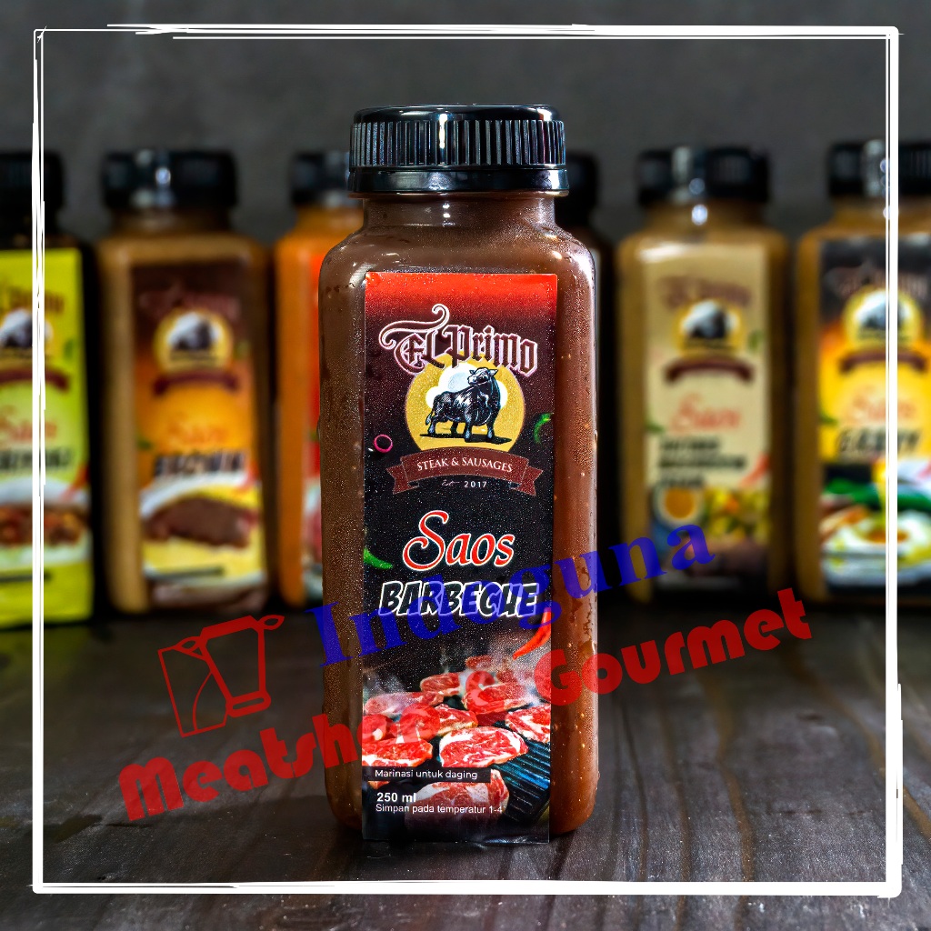 

El Primo Saus Barbecue Barbeque BBQ Sauce 250gr