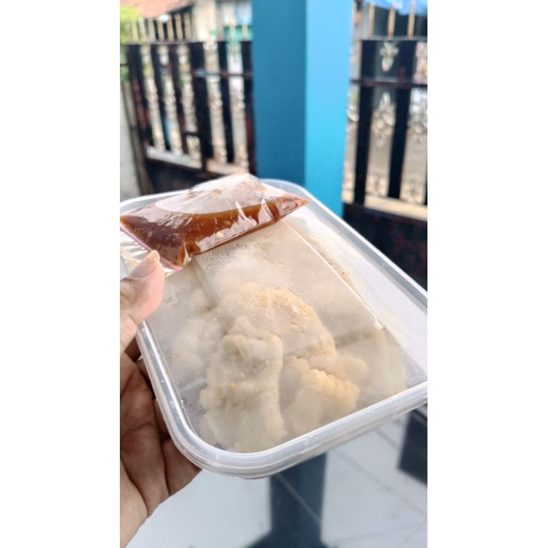 

Cireng salju sambal rujakk