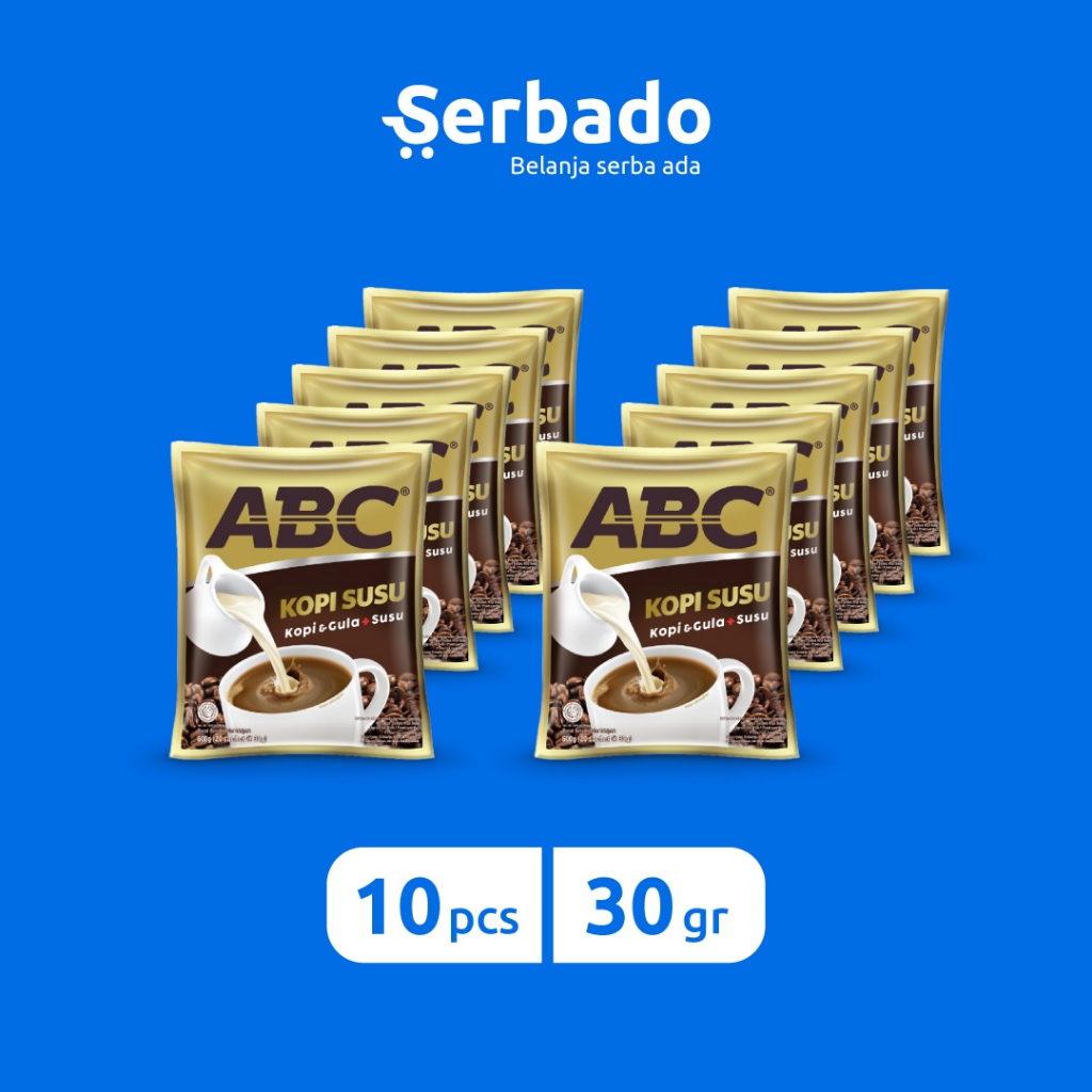 

ABC Susu Kemasan Sachet 30gr (Isi 10 Pcs)