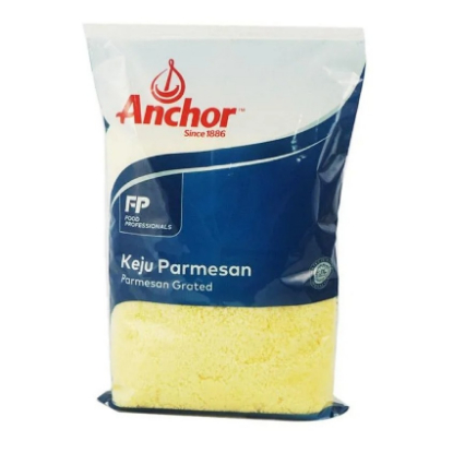 

ANCHOR Grated Keju Parmesan Cheese Powder Bubuk 1 KG Packing Asli