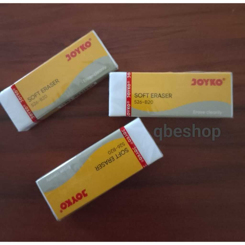 

Penghapus pensil / Eraser / Setip / stip putih Joyko B20 BESAR (pcs)