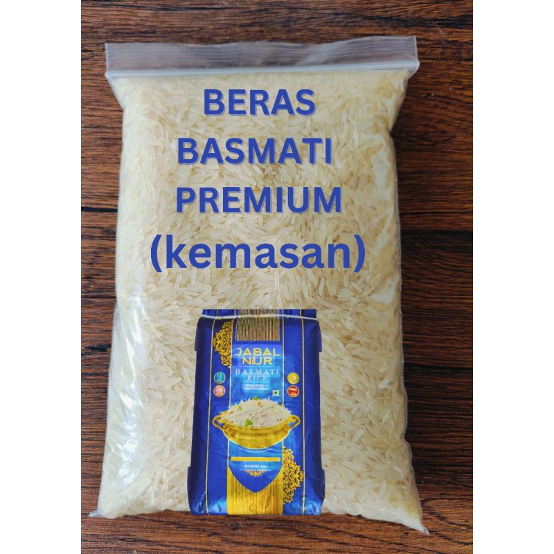 

(REPACK) (KEMASAN) JABAL NUR BELI 3KG 98RB Beras Basmati India Premium