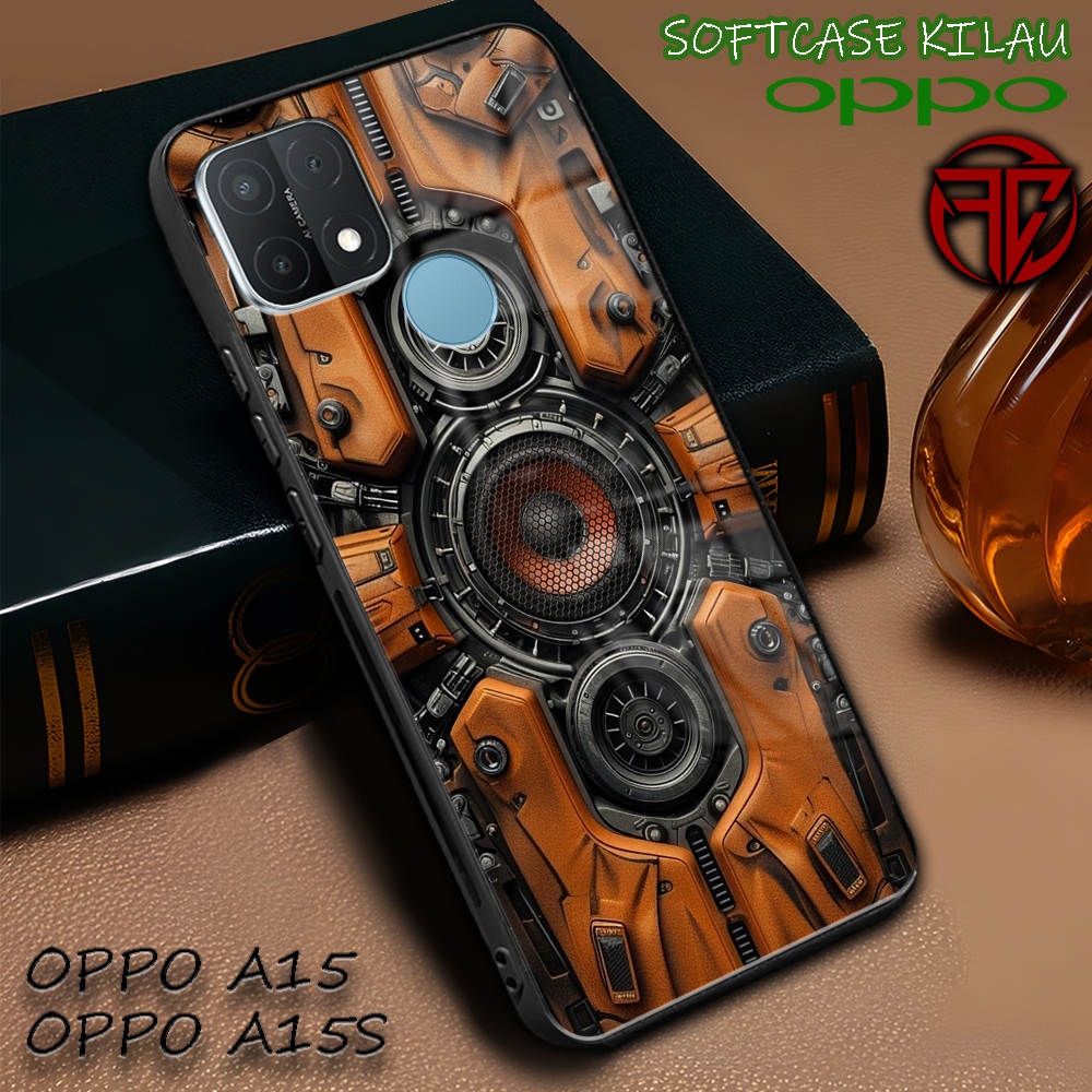 [AM59] Softcase Kilau Oppo A15 | Oppo A15s | Casing Kaca Mika | Kesing Keren Aesthetic [ Machine Rob