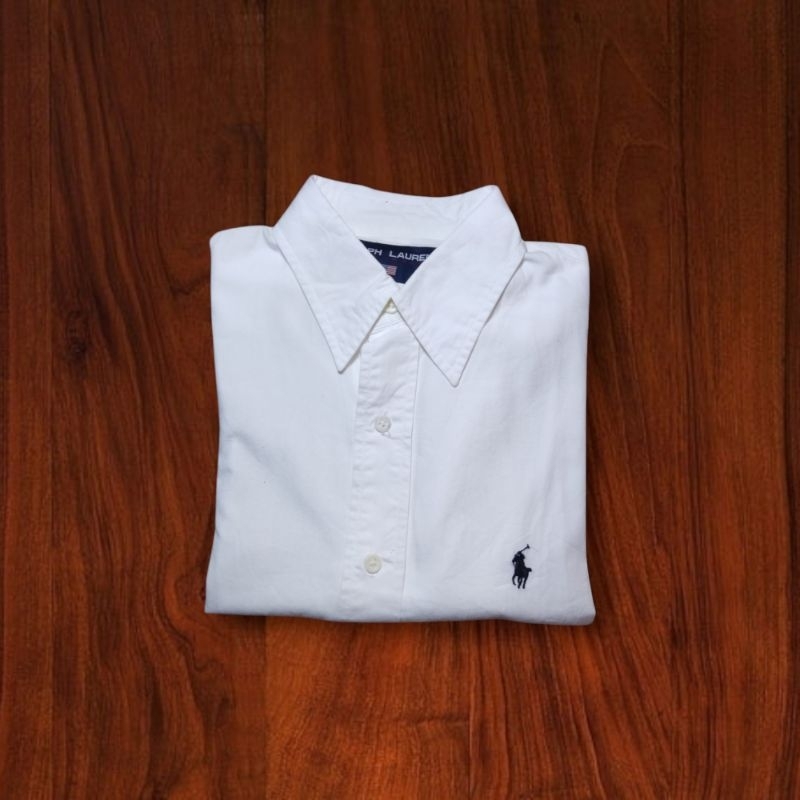 Kemeja Putih Polo Ralph Lauren