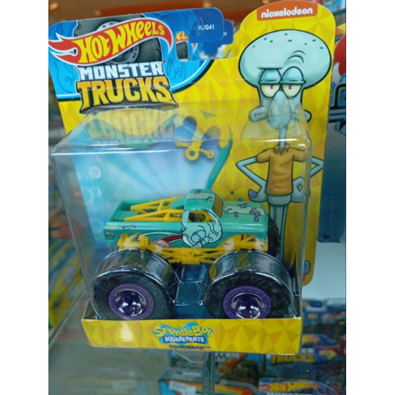 Hot Wheels Monster Trucks SpongeBob SquarePants Truck Sponge Bob Square Pants Patrick Squidward Plan