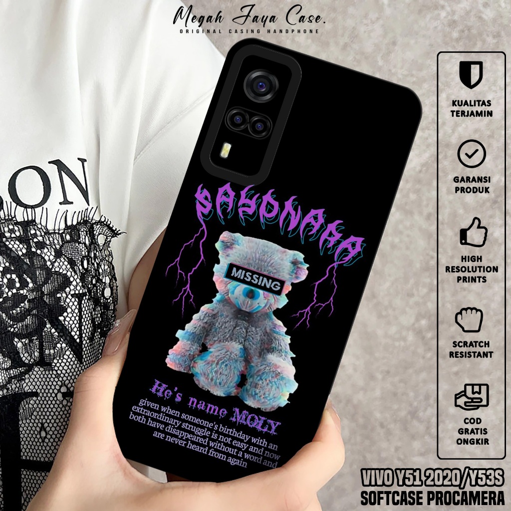 Case Hp VIVO Y51 2020 / VIVO Y53S - Softcase Hp VIVO Y53S / VIVO Y51 2020 Motif BNKA - Casing Hp VIV