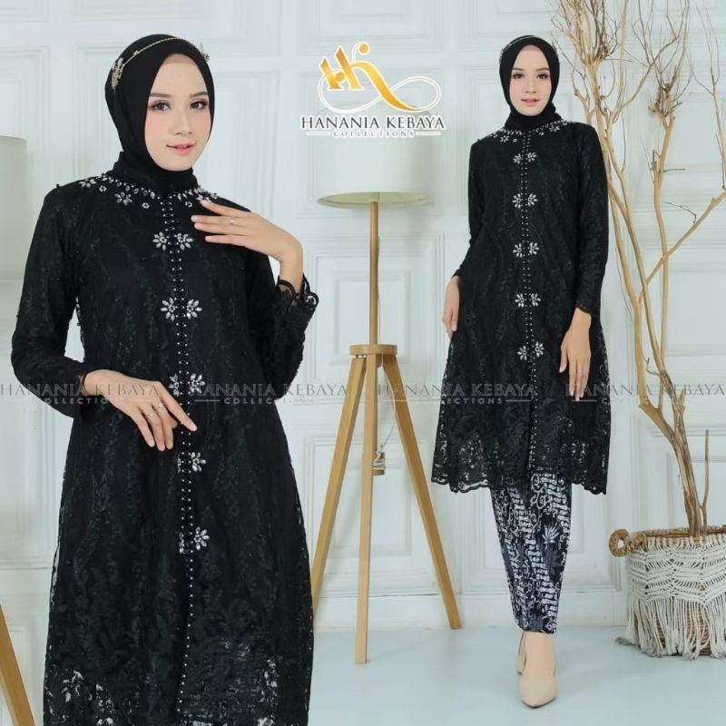 Set kebaya modern kimono baju kondangan wanita  seragam wisuda remaja kekinian 2025