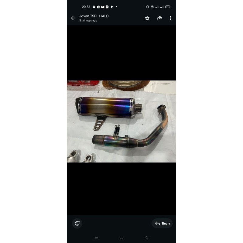KNALPOT GP RACING TITANIUM XMAX