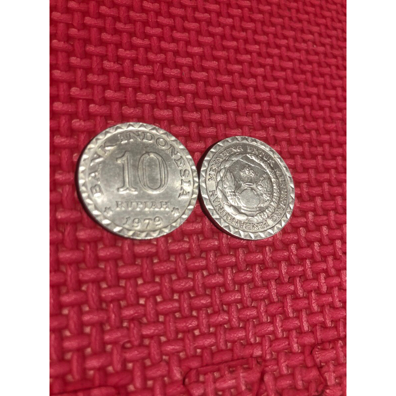 Koin asli Indonesia / 10 rupiah