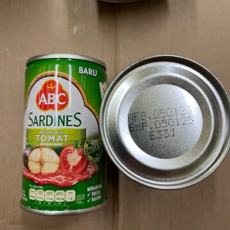 

Ikan Sarden ABC Saos Tomat - ABC Sardines Saus Tomat Kecil