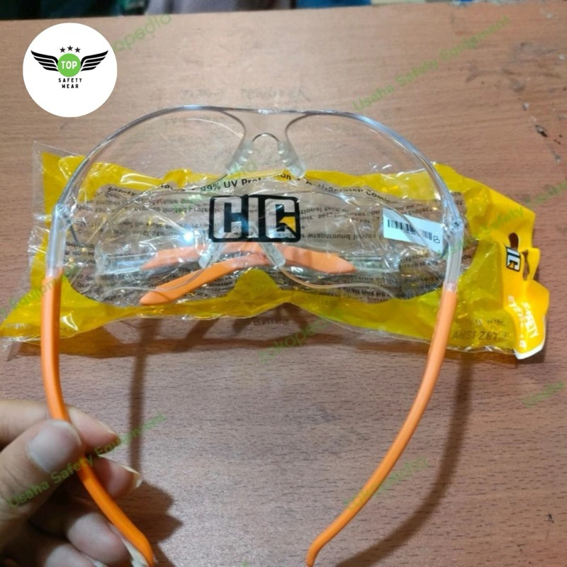 Kacamata Safety CIG ANGLER Clear Original