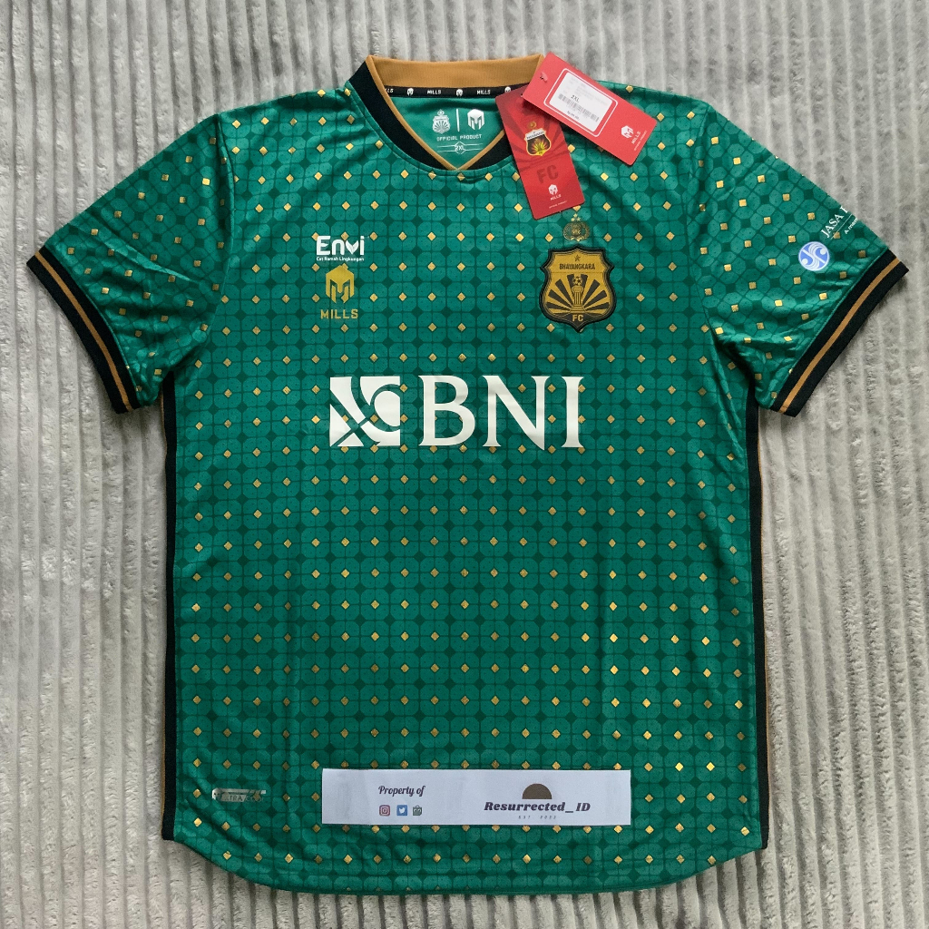 Jersey Bola Original Mills Bhayangkara FC Third 2023/2024 3rd Replica Version 1305BC BNWT