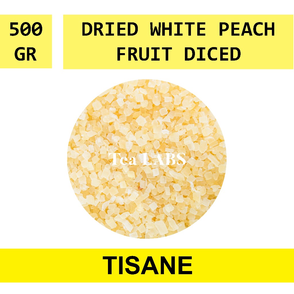 Dried White Peach / Buah Persik Putih Kering 500 GRAM