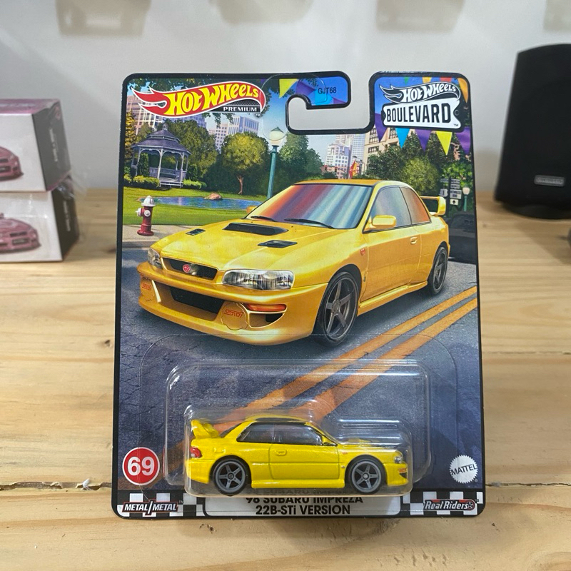 Hotwheels Subaru Impreza 22B STI Version Boulevard