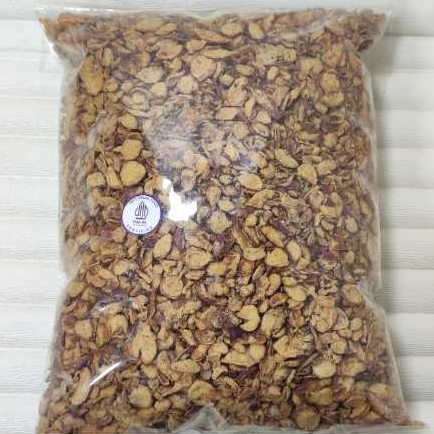 

Bawang Goreng asli Brebes krispy siap saji grade B kemasan 1000 gr