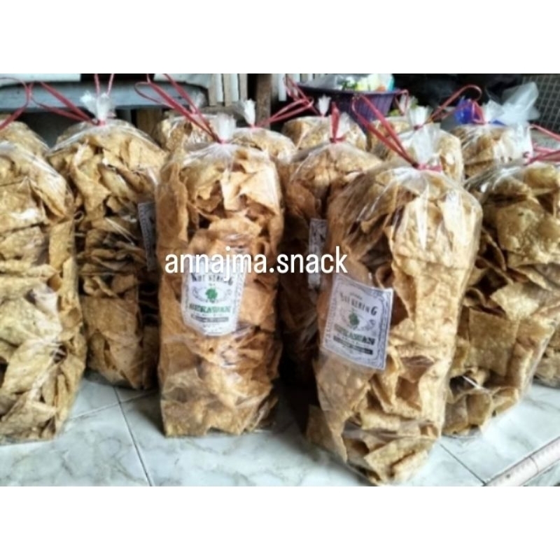 

PANGSIT/KERIPIK BAWANG 1 KG SUPER RENYAH