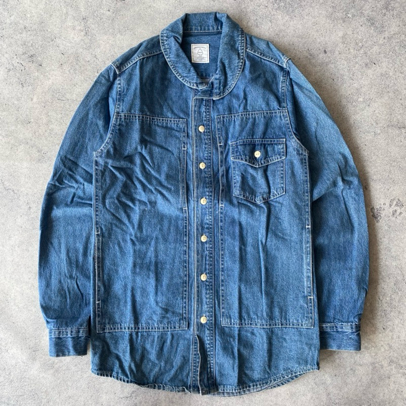 Kemeja Denim Levis Biru Second