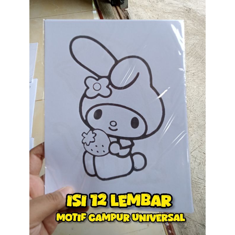 MEWARNAI GAMBAR LEMBAR MEWARNAI BUKU GAMBAR ANAK