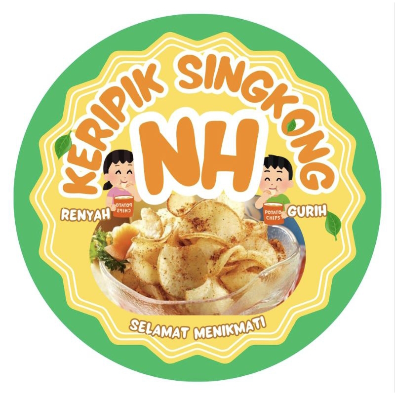 

terbaru Keripik Singkong NH daun limau purut