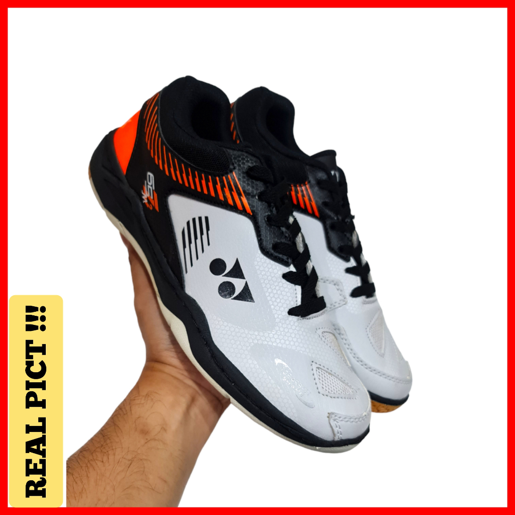 TERBARU CUCI GUDANG SEPATU BADMINTON PRIA WANITA SOL KARET BERDECIT ANTI SLIP / SEPATU OLAH RAGA