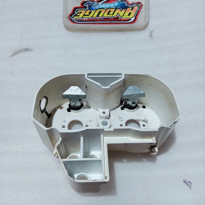 Tulangan dalam putih spido spedo spidometer spedometer speedometer Suzuki ts 125 ts125 Oryginal seco