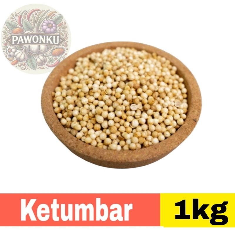 

Bumbu Dapur Ketumbar Biji 1kg