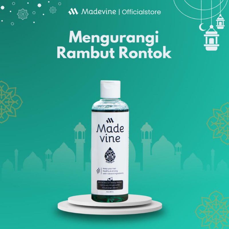 Madevine - Shampoo Hair Treatment Atasi Rambut Rontok Ampuh (Ampuh )