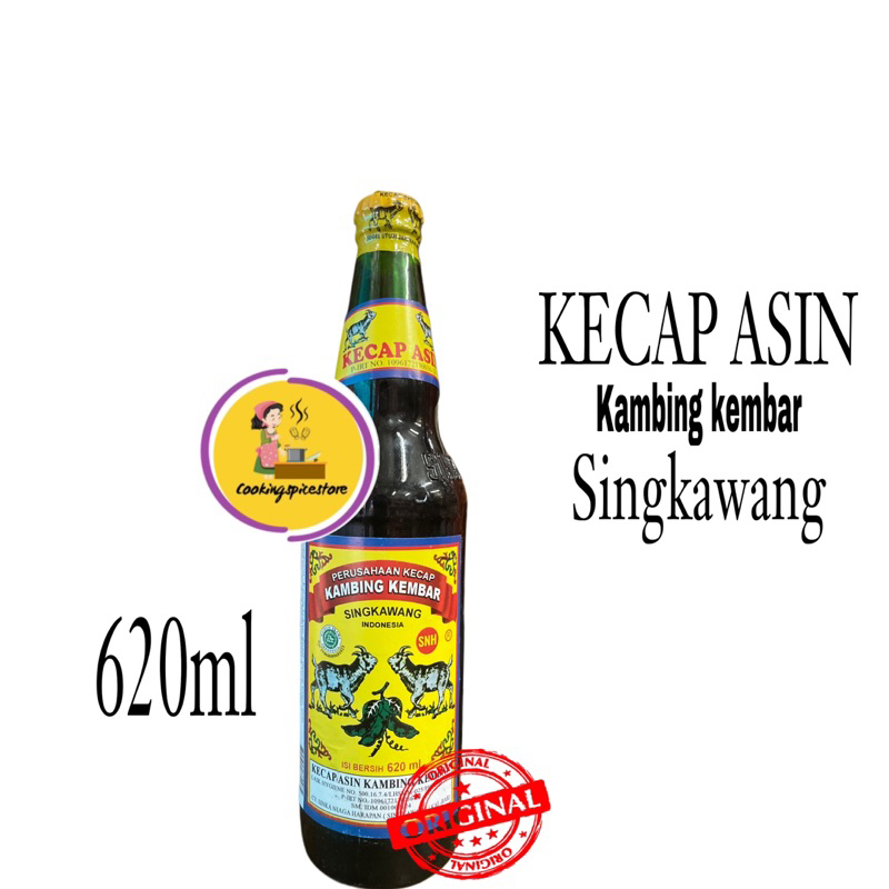 

Kecap Asin Kalimantan cap Kambing Dua Sin Nyun Hin/ Dua Kambing - Singkawang - Kalimantan Barat