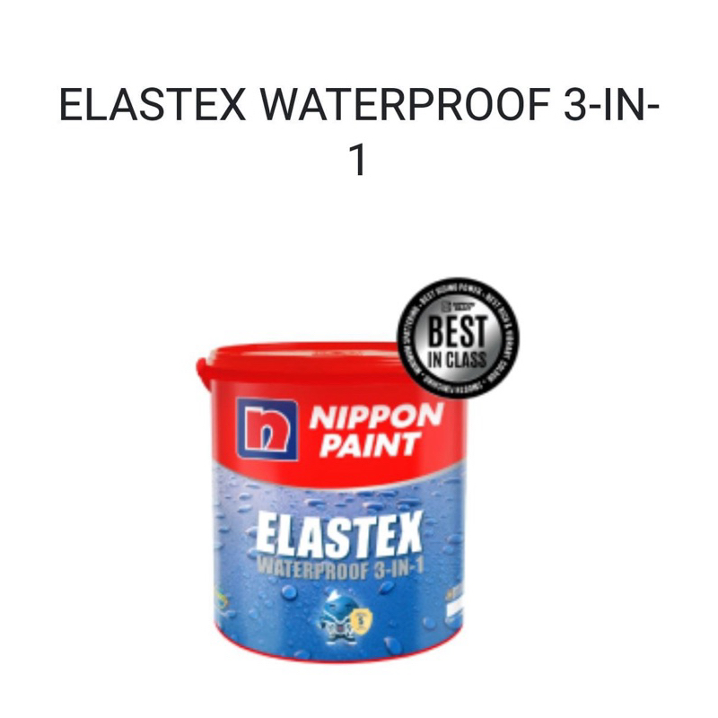 Nippon Paint Elastex Waterproof 3-IN-1