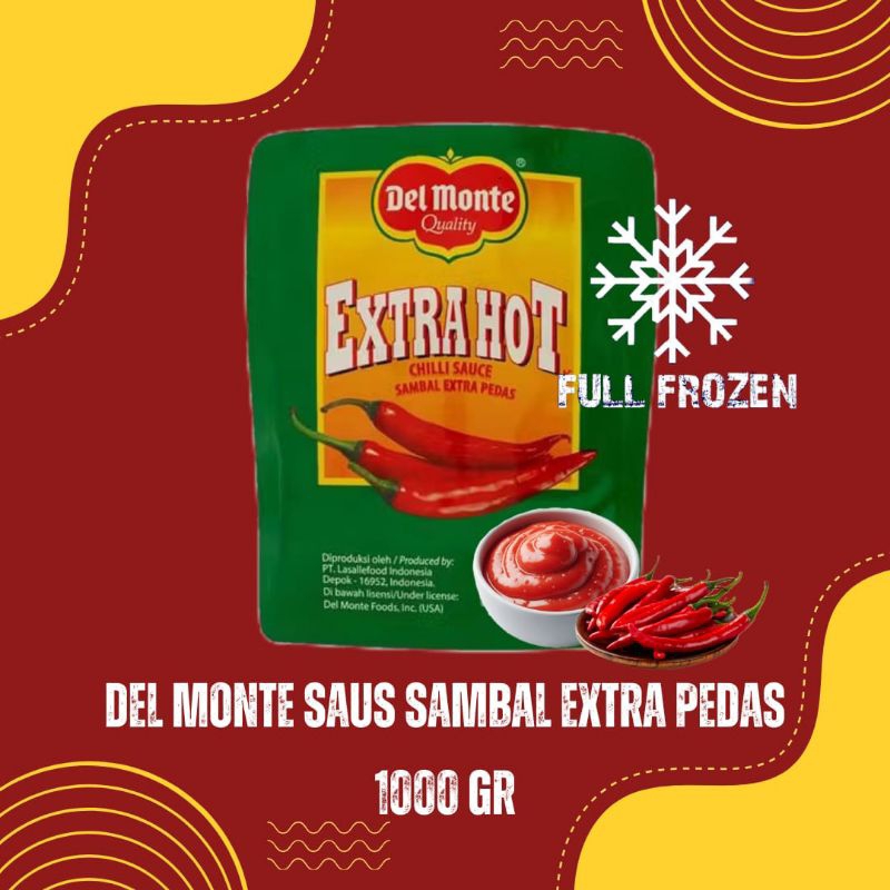 

Saus Delmonte Sambal Extra Pedas 1000gr