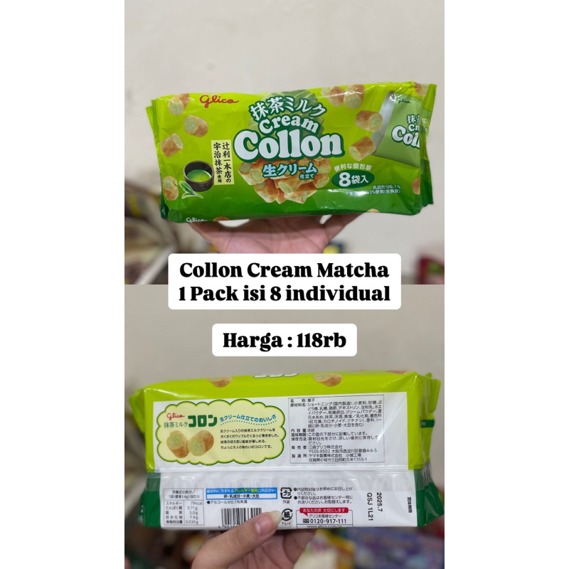 

Collon Cream Matcha Japan