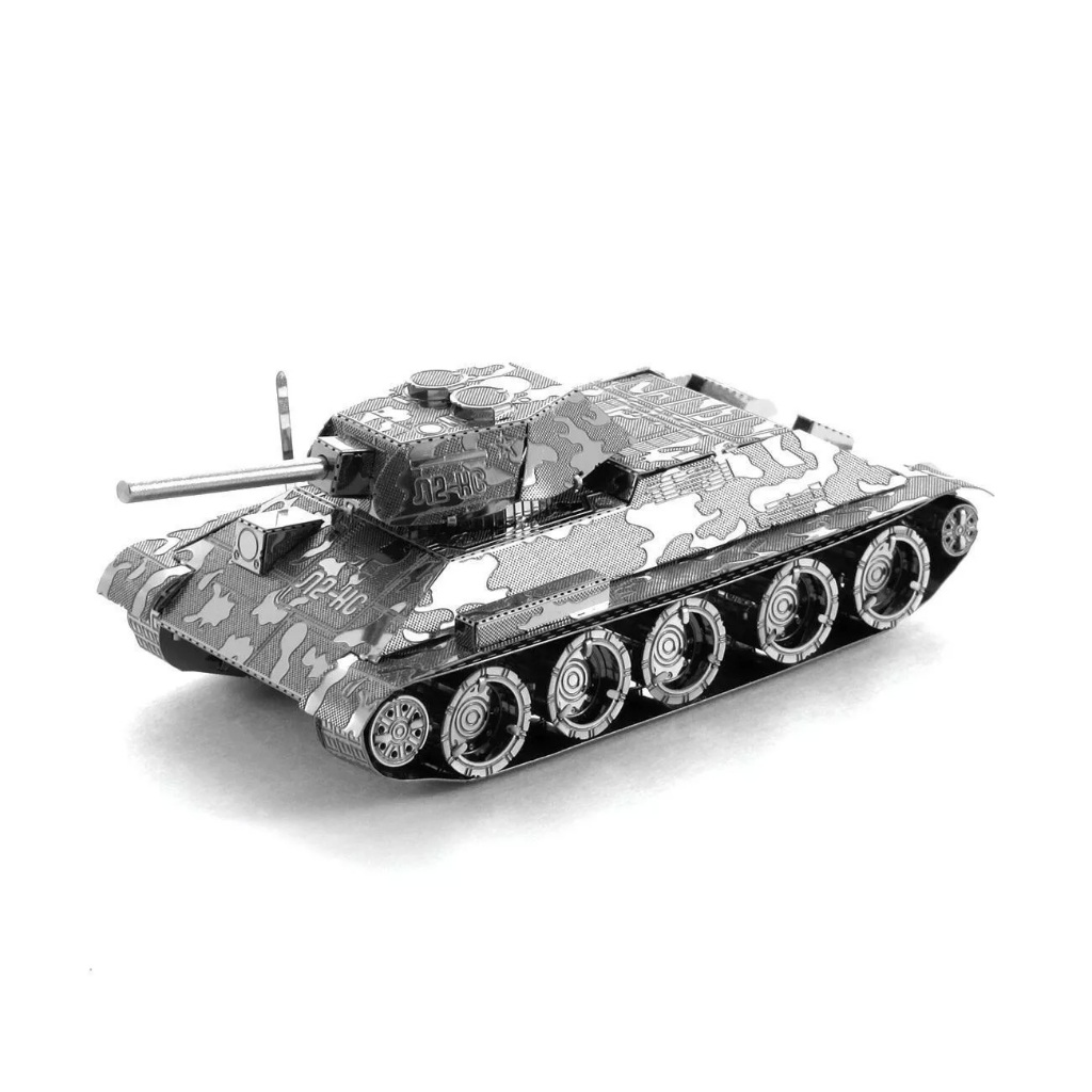 Nano 3D Metal Puzzle T34 TANK - Miniatur Tank MB-065