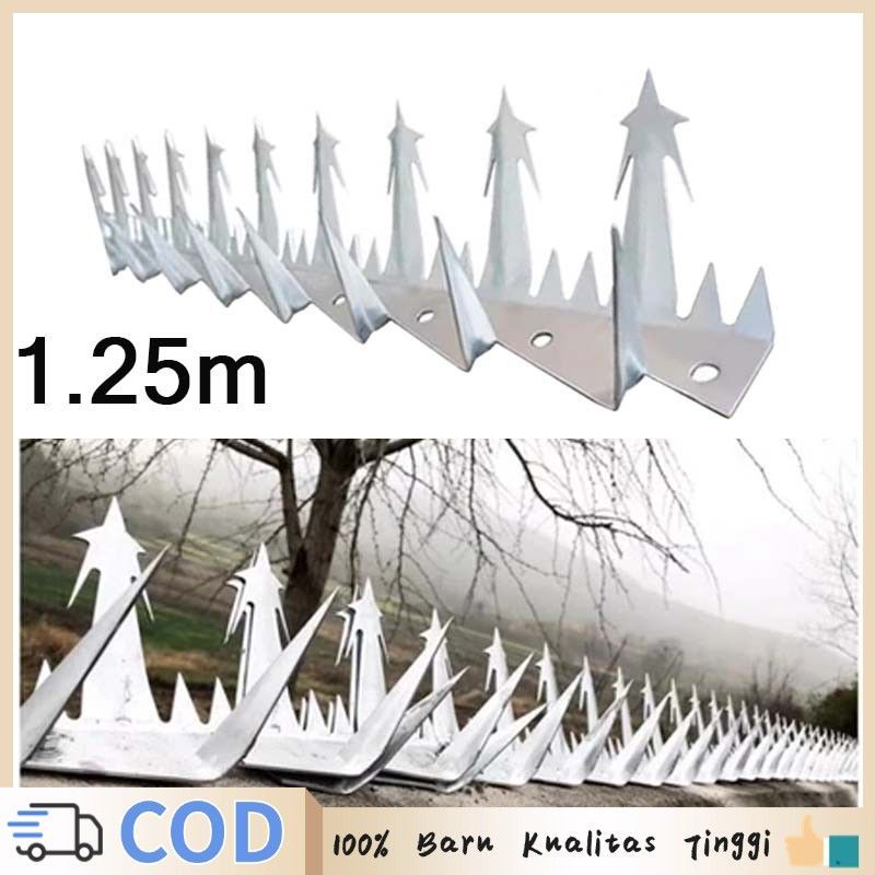 1.25m Wall Spike Wall Spike Anti Maling Kawat Wall Spike Anti Maling Duri Tembok Anti Maling