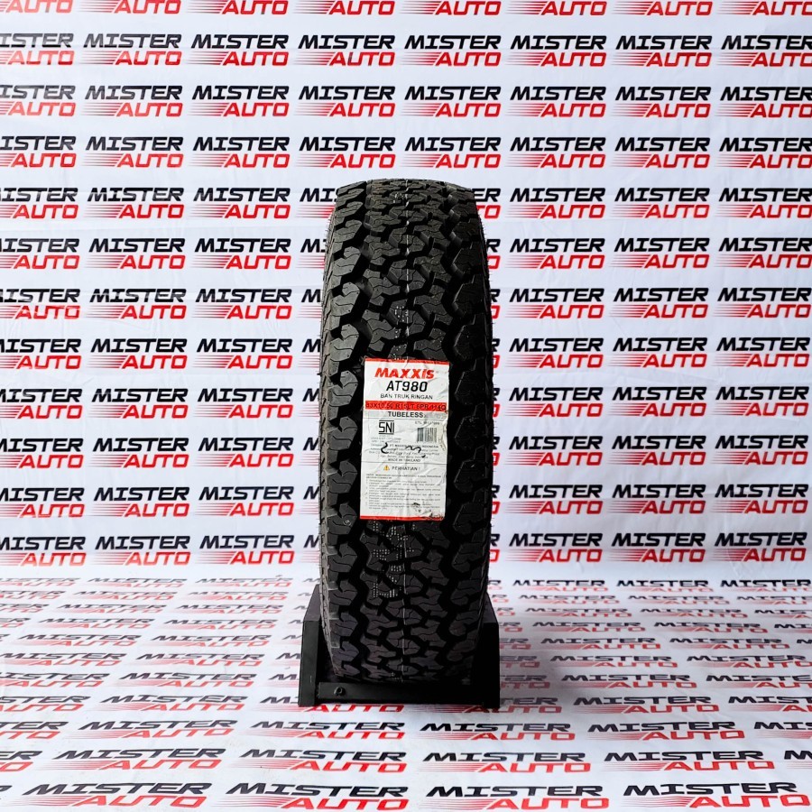 BAN SEMI OFFROAD - BAN MAXXIS BRAVO AT980 33X10.5 R15 - TIE ROD WHEELS