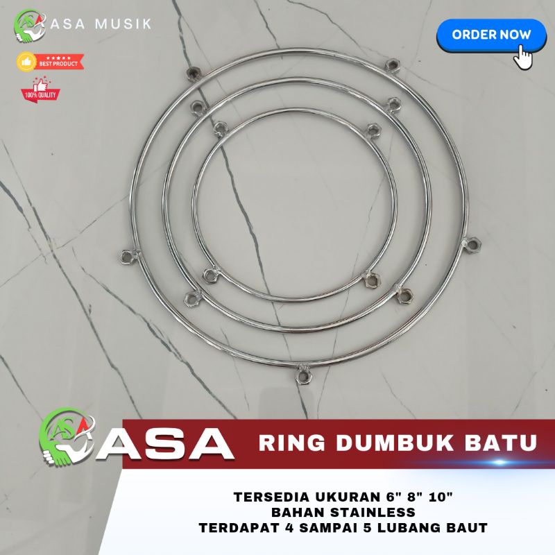 Ring dumbuk Besi Dumbuk Batu/ Pinggang