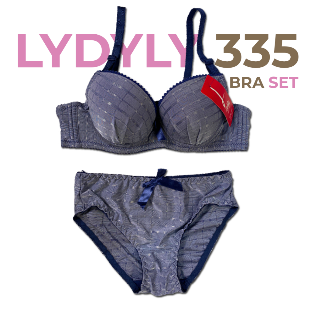 ECER/GROSIR SET BRA SALUR LIDILY 335 || BRA KAWAT || BRA BUSA || PUSH UP BRA || CELANA DALAM DAN BRA