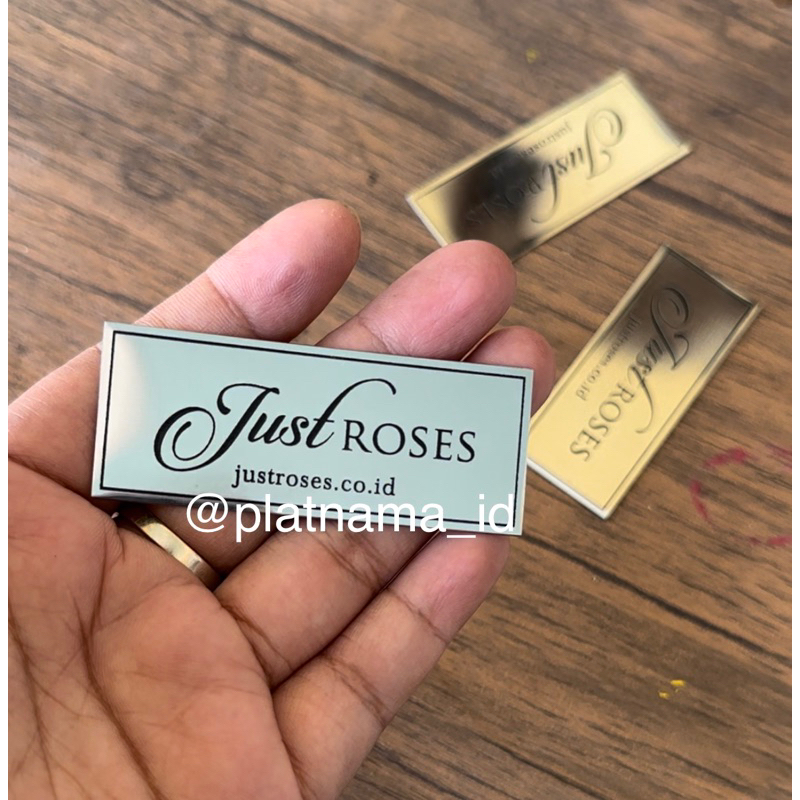 

LABEL PLAT CUSTOM / LABEL MEJA / LABEL ALMARI
