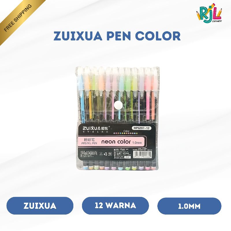 

Zuixa Pen Color | 1.0mm | 12 Warna
