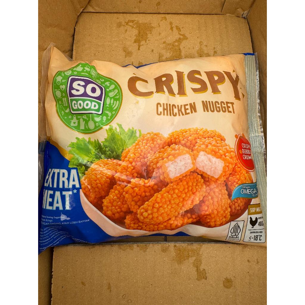 

So Good Crispy Nugget 400gr So Good Crispy Nugget 400gr