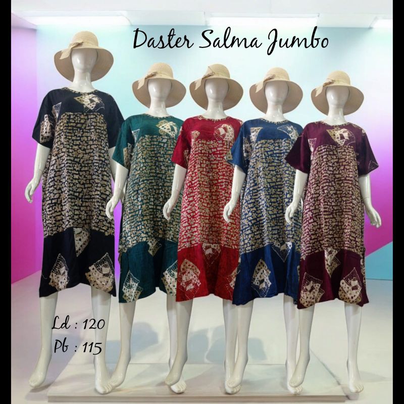 daster batik jumbo standar dewasa wanita baju harian