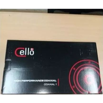 SPEAKER COAXIAL CELLO ONE / SPEAKER MOBIL COAXIAL CELLO 6,5 INCH / SPEAKER CELLO COAXIAL ONE 3 WAY 6