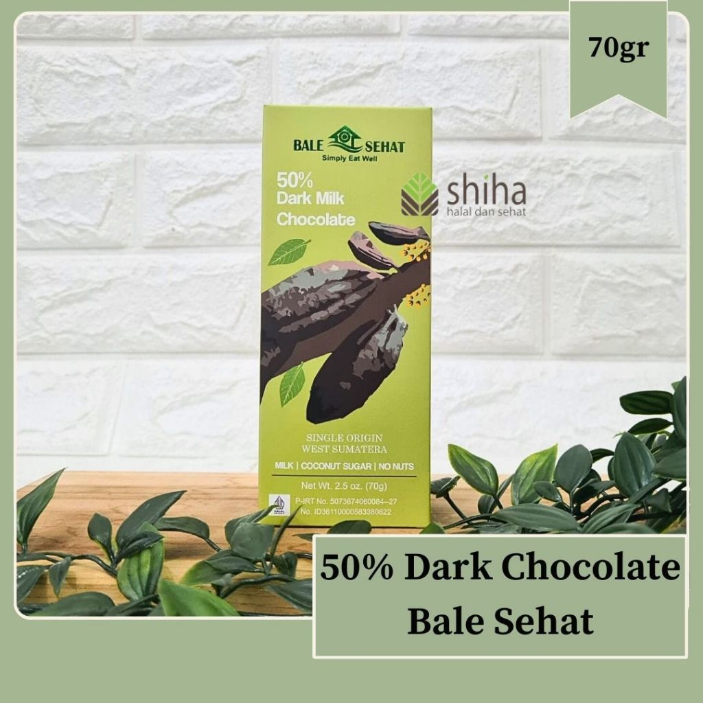 

Milk Chocolate 50% Bale Sehat 75 gr | Warung Shiha