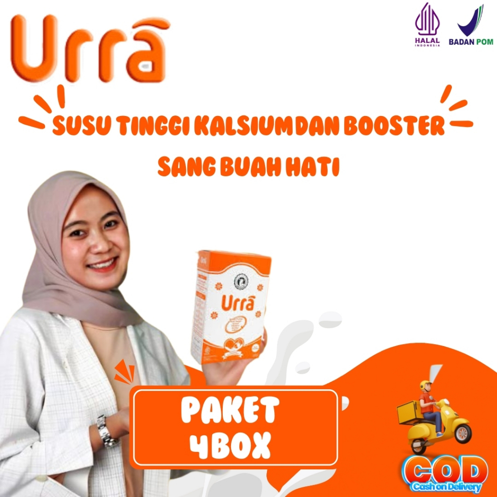

URRA Paket 4 Box - Garansi Original Susu Kambing Saneen 200gr Spesial Ramadhan Sale