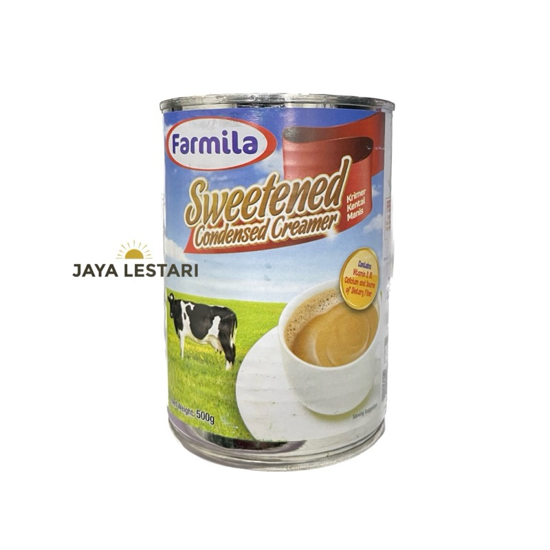 

Farmila Sweetened Creamer Krimer Kental Manis Kaleng (500g)