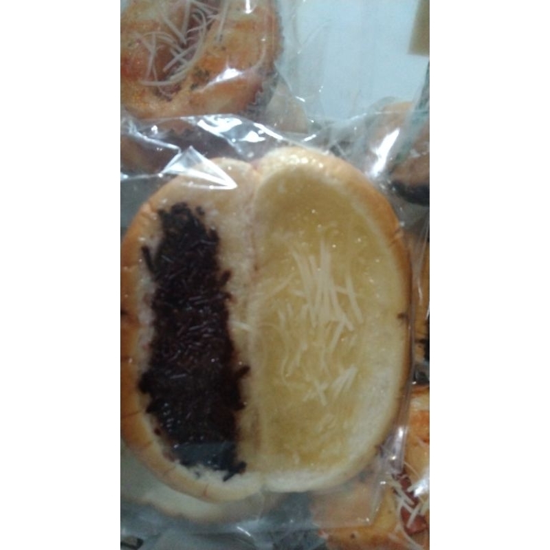 

roti sisir coklat mix keju