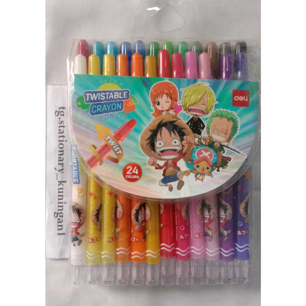

Crayon Deli Twist Crayon EC217 12 / 24 Warna