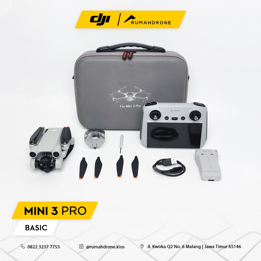 DJI MINI 3 PRO BASIC WITH DJI RC SECOND